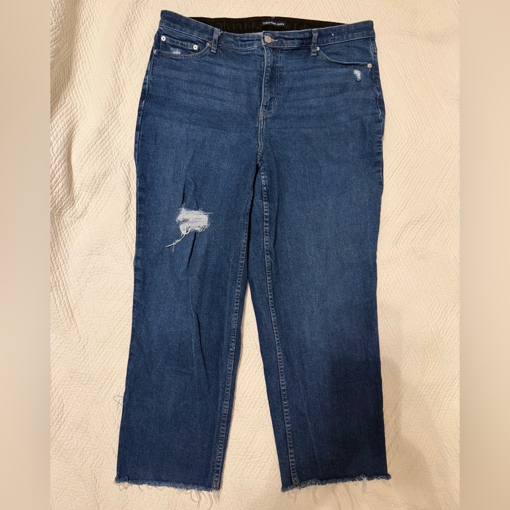 Calvin Klein Jeans Dark Blue Straight Leg
